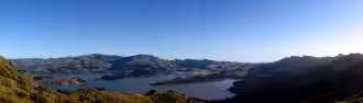 Panoramic view of Banks Peninsula #1