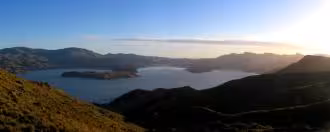 Panoramic view of Banks Peninsula #2