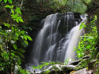 Matai Falls in the Catlins