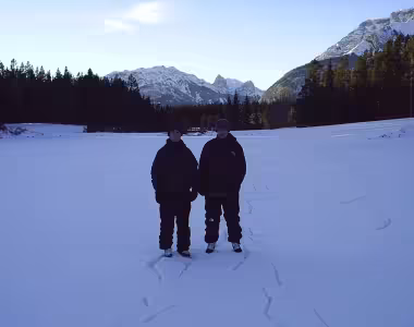 Skating in the Rockies