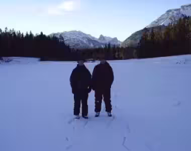 Skating in the Rockies