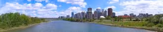 Panorama of the Calgary skyline