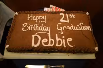 Debbie Jordan - birthday cake