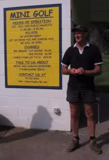 Clive Murphie: Stewarts Gully Mini Golf