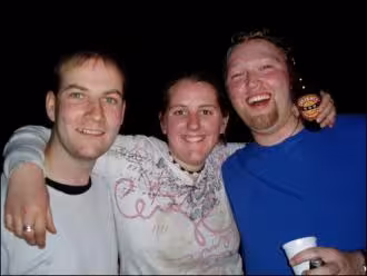 Three Ryans in one photo! Ryan Hellyer, Rhyan McMillan and Ryan Wick