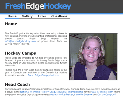 Ice Edge WordPress Theme