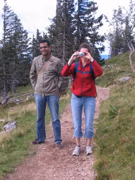 Vicki taking a photo of yours truly