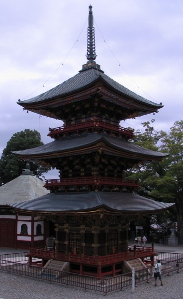One of the many temples at the Shingon Buddhist temple.