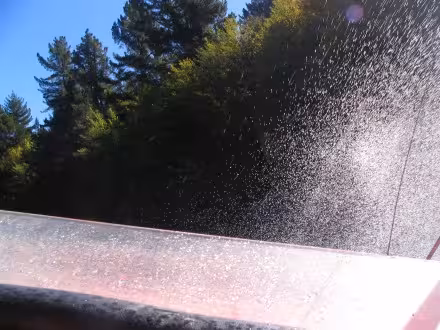 My camera quickly got wet (but it still works fine)