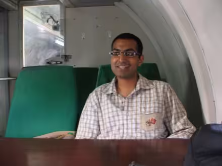 Vickas decided to go first-class instead of wing-class.