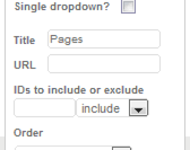 Removing page URLs in PixoPoint Menu plugin for WordPress