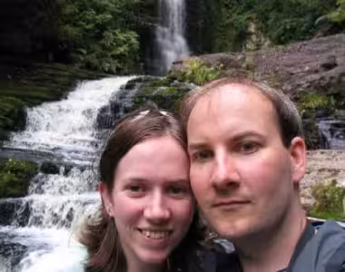 Sarah and I at the Catlins