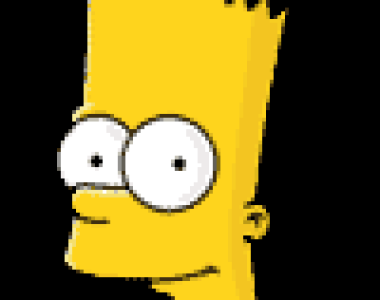 Bart Simpson uses the PixoPoint menu plugin