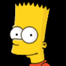 Bart Simpson uses the PixoPoint menu plugin