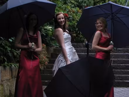 From left: Erin Skinner, Lauren McLennan and Claire Woolley