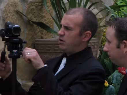 If only there was a videography expert in the family ...