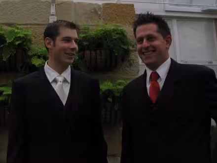 Pick who let one rip just before the ceremony ...