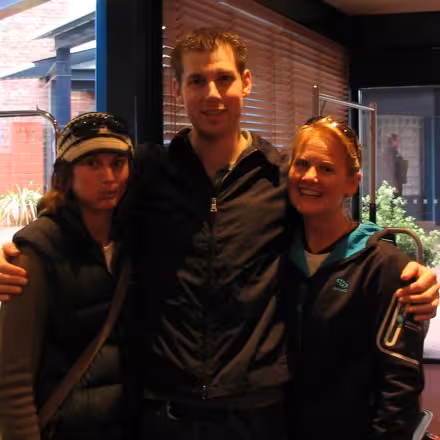 From left: Susan Green, Stu McLennan and Jenel Bode