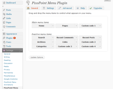 PixoPoint Menu plugin beta 0.8.x