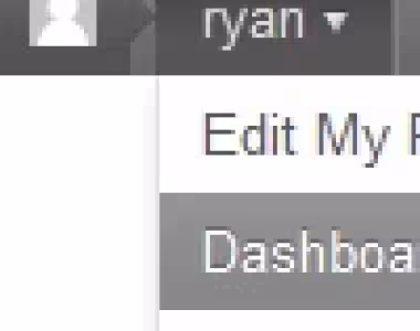 WordPress Admin bar