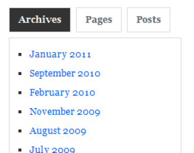 Hybrid Tabs CSS