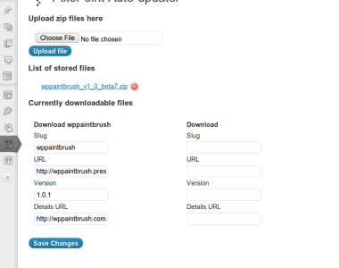 Auto-update plugin created