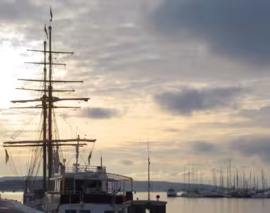 Aker Brygge harbour