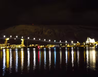 Tromsø at night