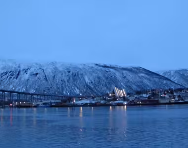 Tromsø in early evening