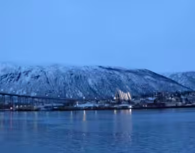 Tromsø in early evening