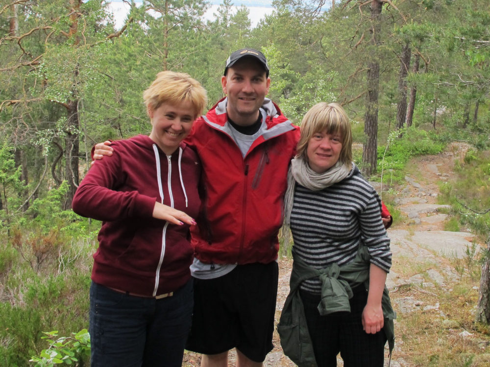 Irene, Ryan Hellyer and Ingvild