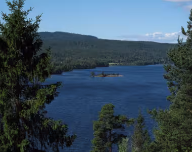 Cycling above Maridalsvannet