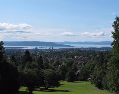 Beautiful weather in Oslo