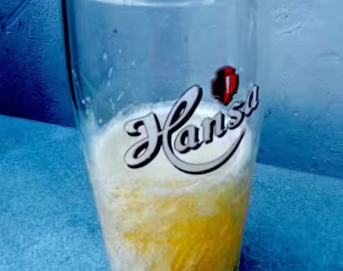 Frozen beer