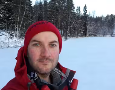 Skating on Kringlevann at last