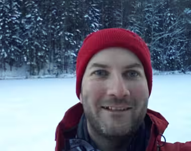 Skating on Langvann