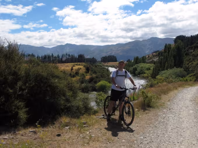 Cycling at Albert Town