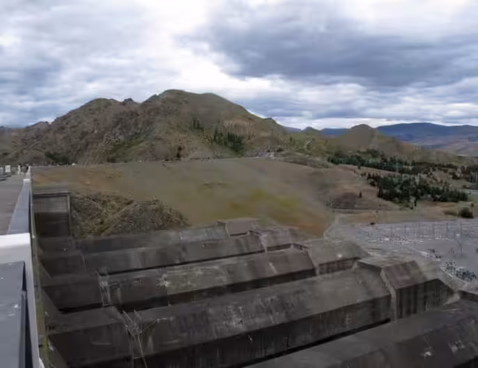 Benmore dam