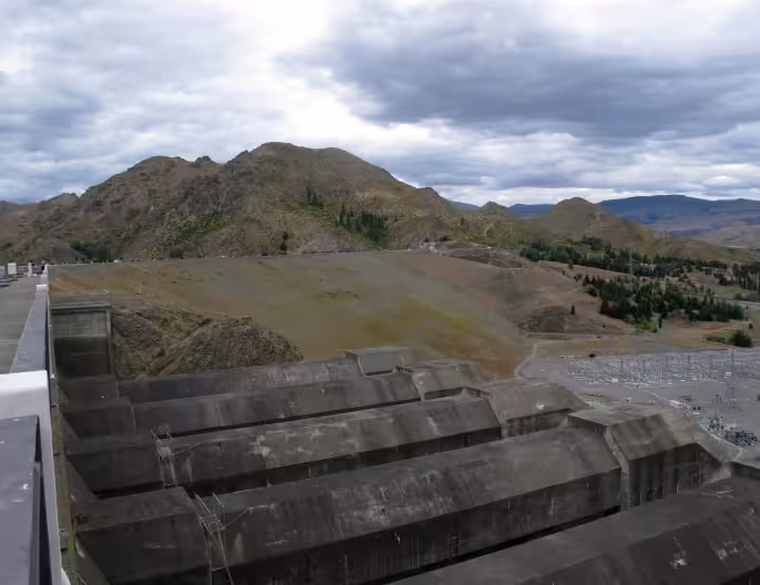Benmore dam