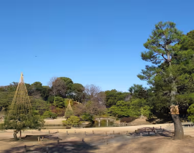 Rikugi-en gardens