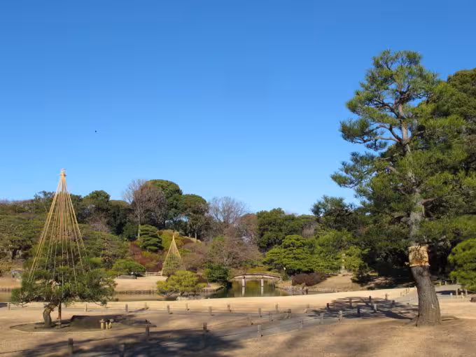 Rikugi-en gardens