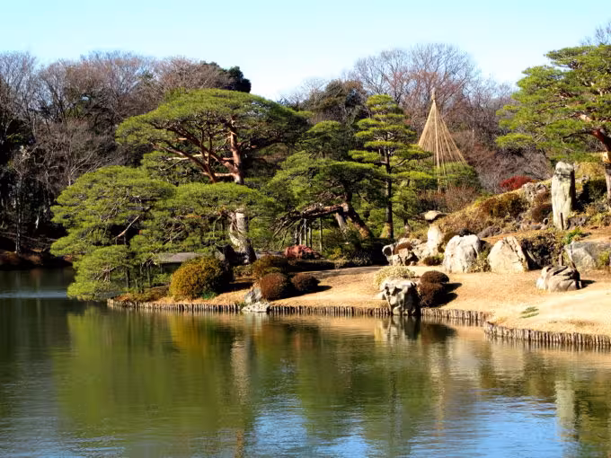 Rikugi-en gardens