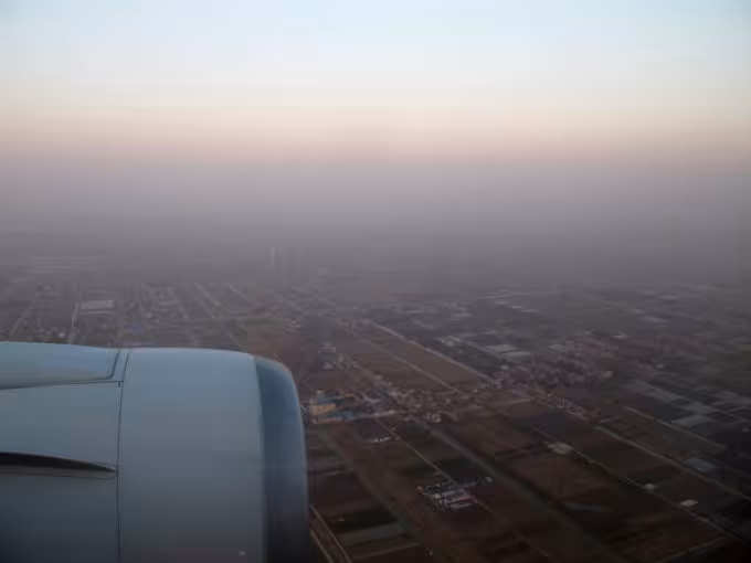View of Shanghai from above