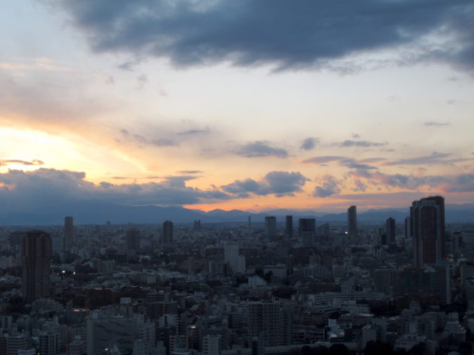 Tokyo city at dusk