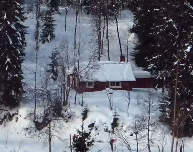 Hytta på skitur