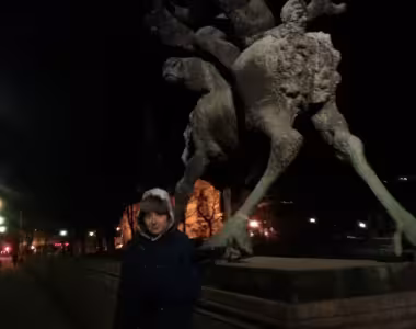 Ivelina and Reindeer