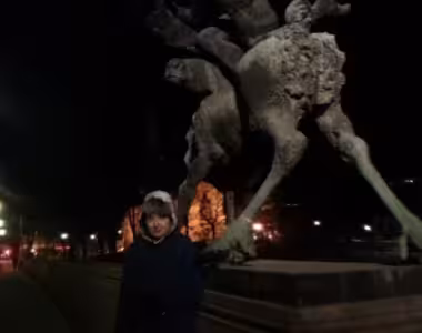 Ivelina and Reindeer