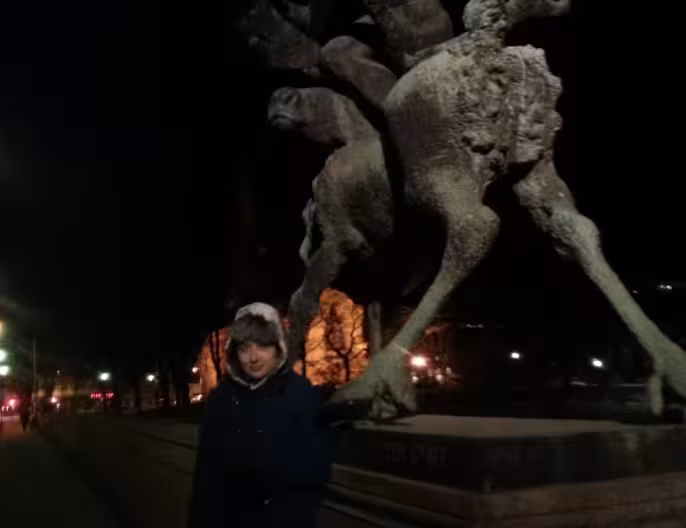 Ivelina and Reindeer
