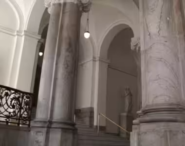 Inside Christiansborg Palace