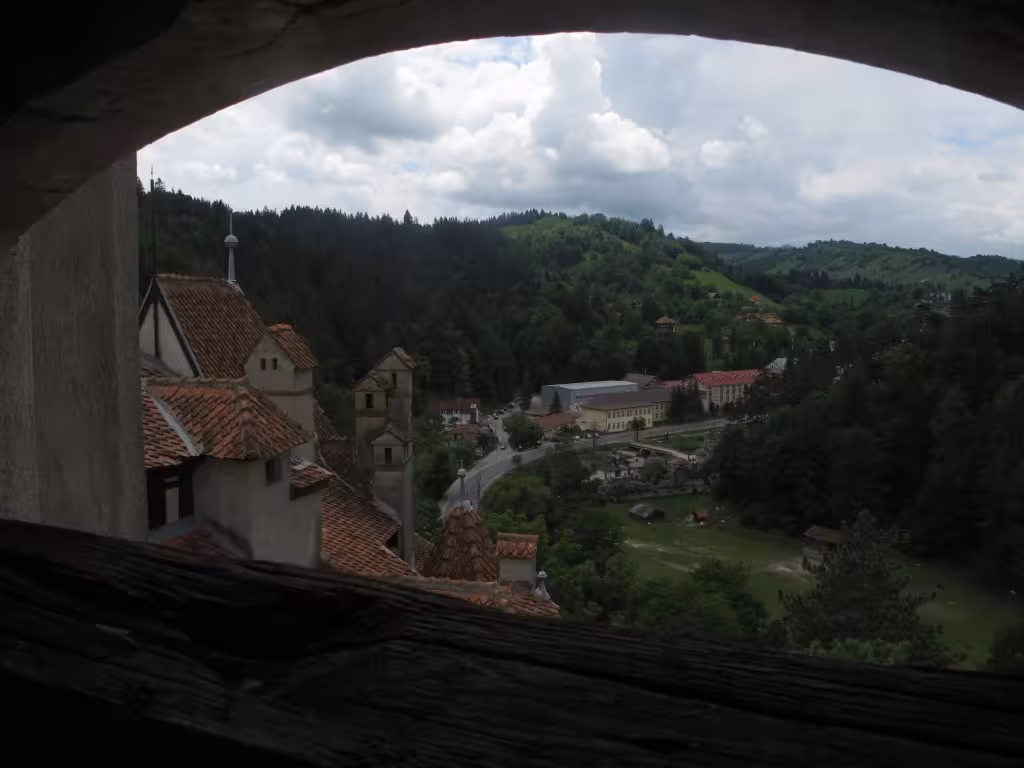 View from Bran castle